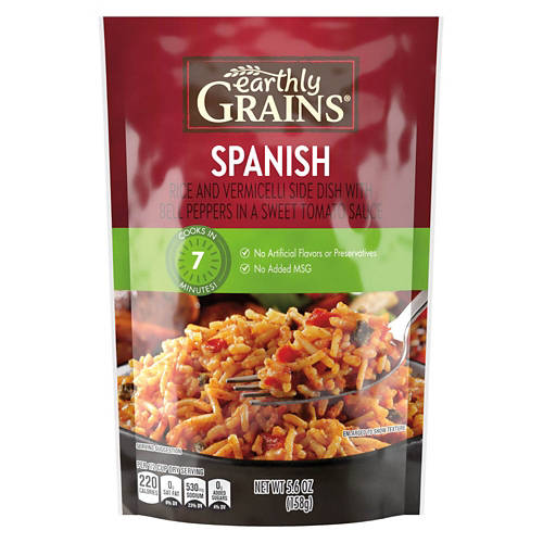 Earthly Grains Spanish Rice & Sauce, 5.6 oz